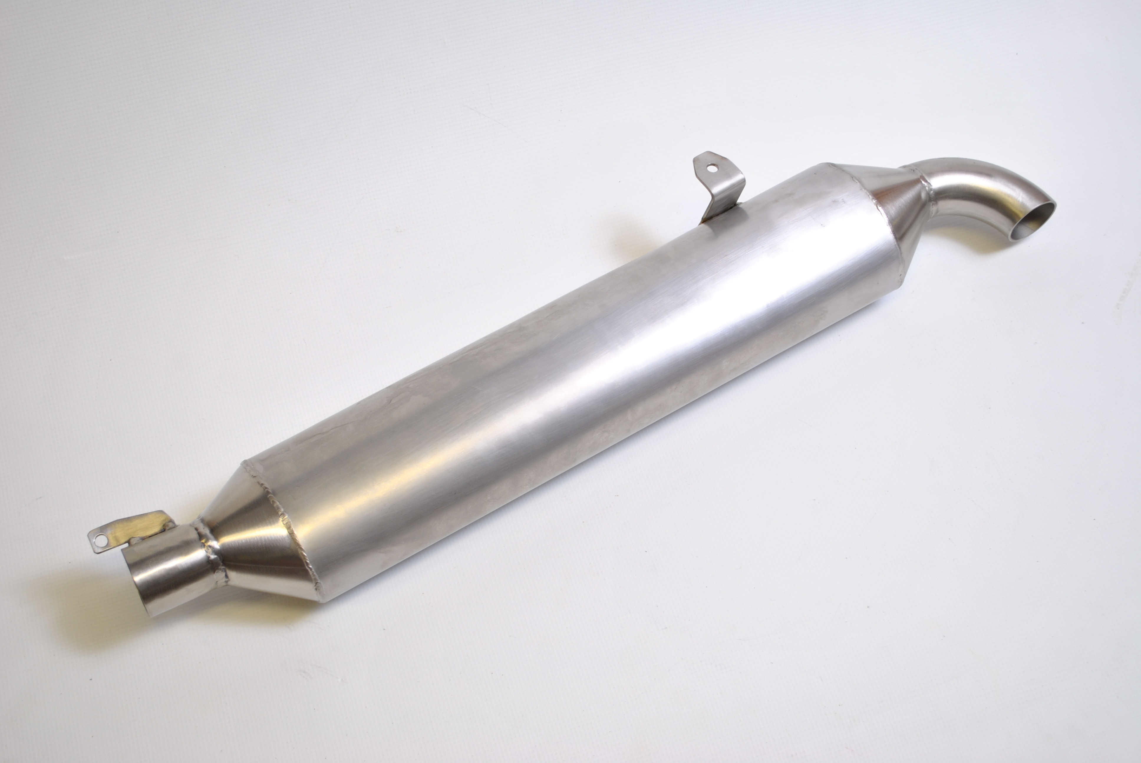 Rear cross exhaust