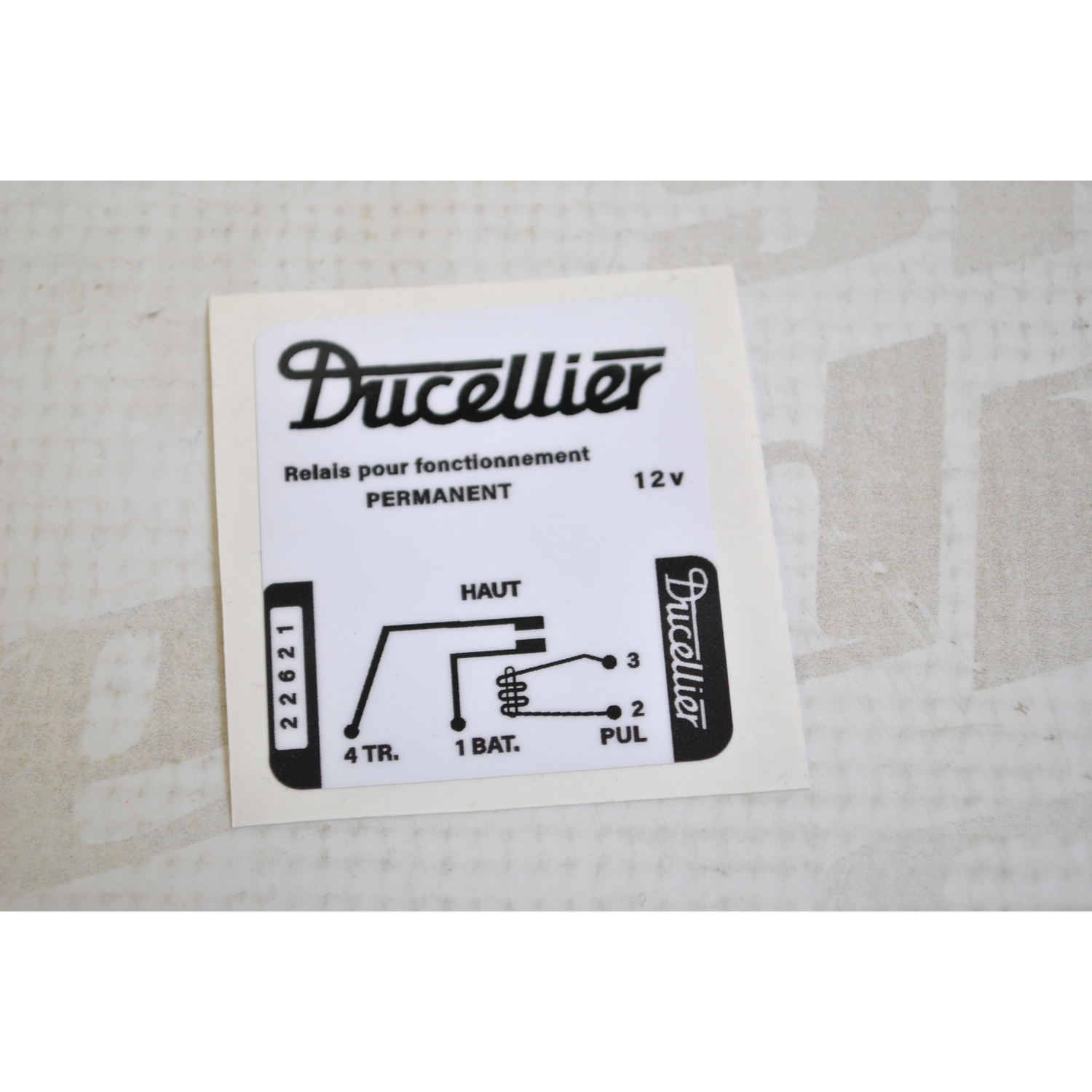 Samolepka – DUCELLIER