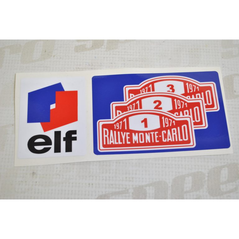 Samolepka – ELF MONTE CARLO