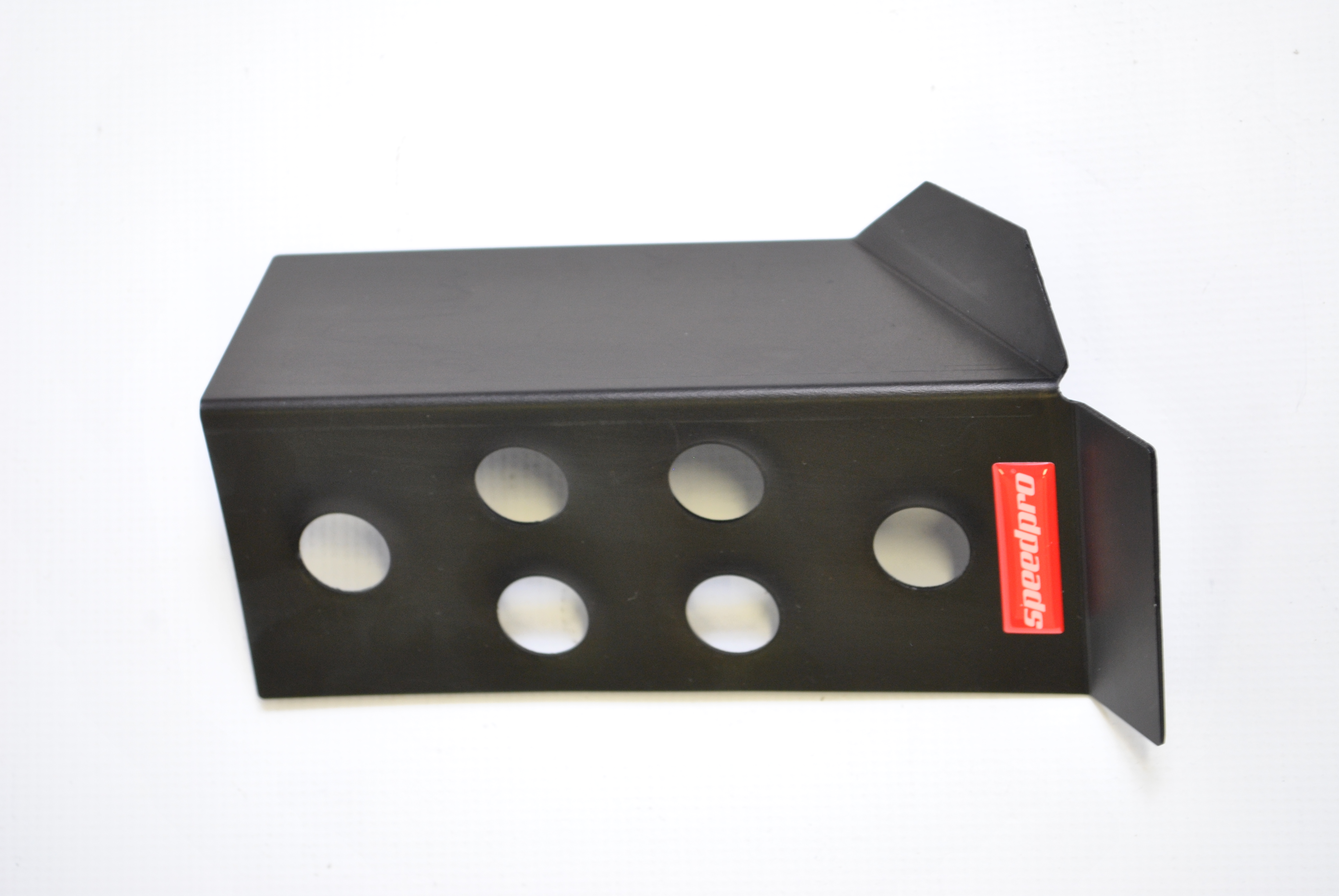 Speedpro alu podložka/pedál nohy řidiče- hladká - BLACK LINE - 2