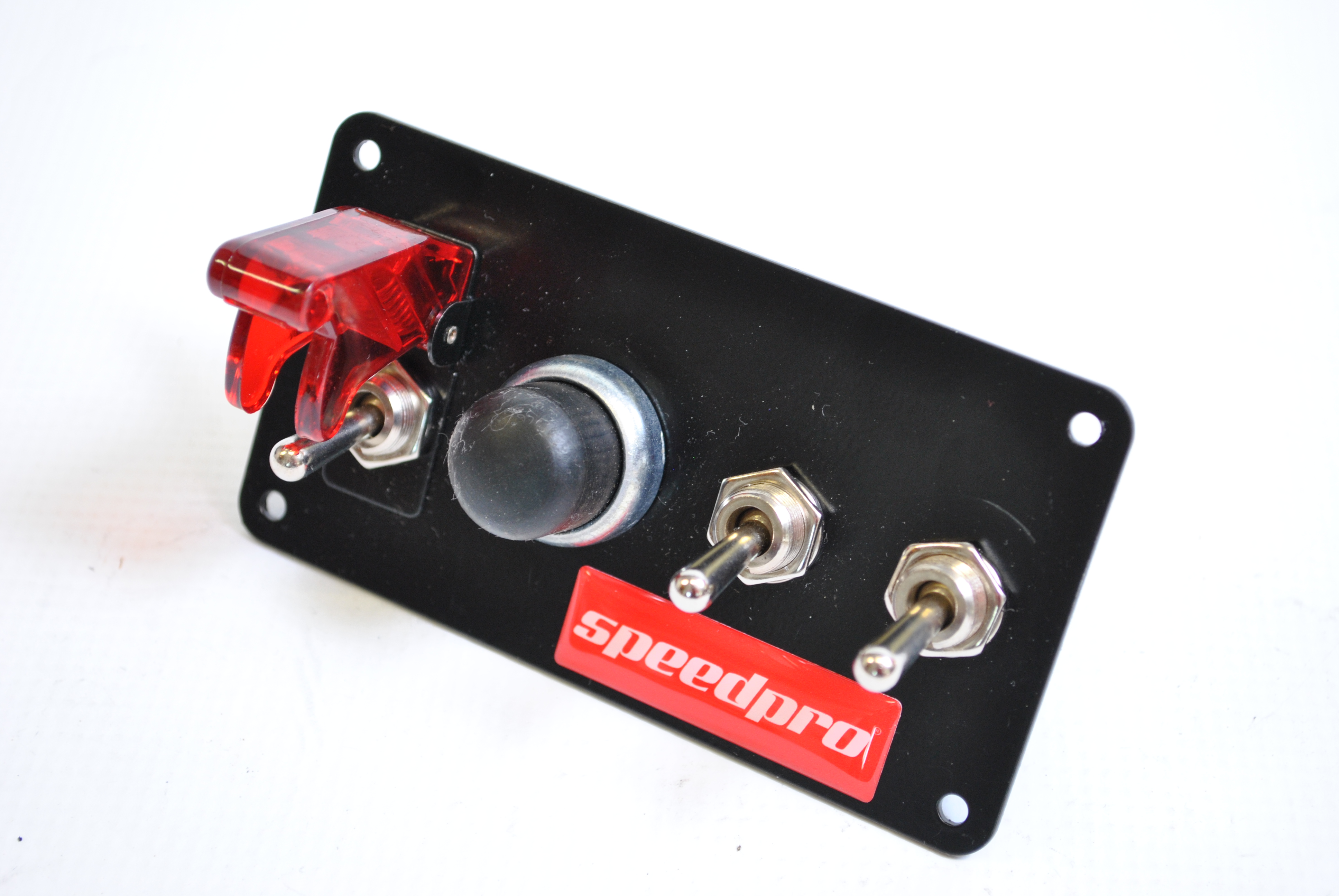 Starting panel – 3 x switch, 1 x starter button – ALU