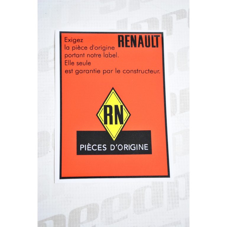 Sticker- Renault original
