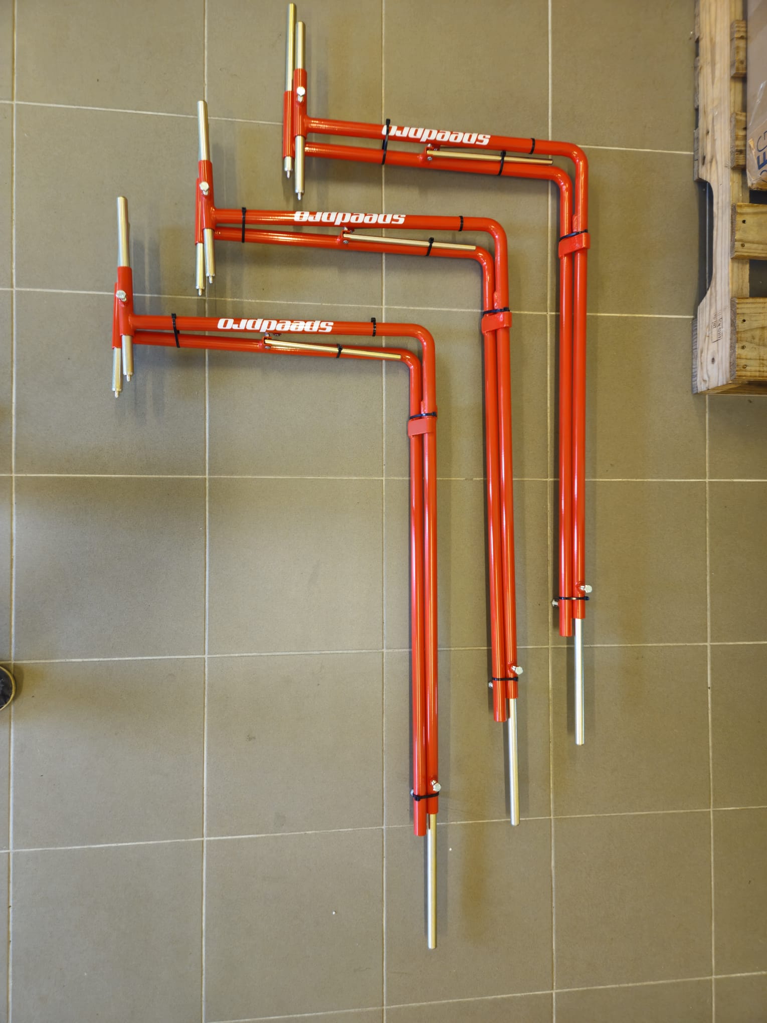 Trubkový rám pro rychlou kontrolu sbíhavosti / geometrie - 12
